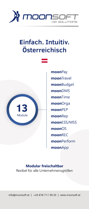 Beispiel Roll-up Design für Messe IT-Unternehmen